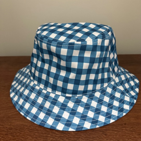Blue Gingham Bucket Hat - NEW!! main image 4